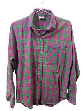 Women's Vintage Flannel Shirt